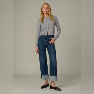 NWOT JOE’S The Margot High Rise Cuffed Straight Jean In Rendezvous